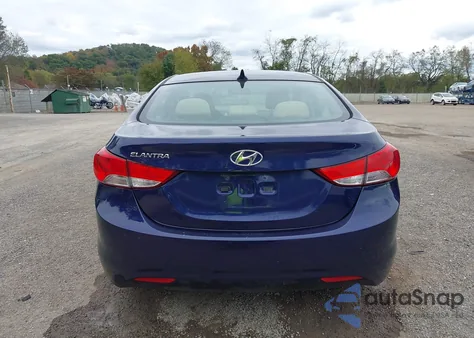 2013 Hyundai Elantra Gls from USA, damaged, VIN 5NPDH4AE5DH274704